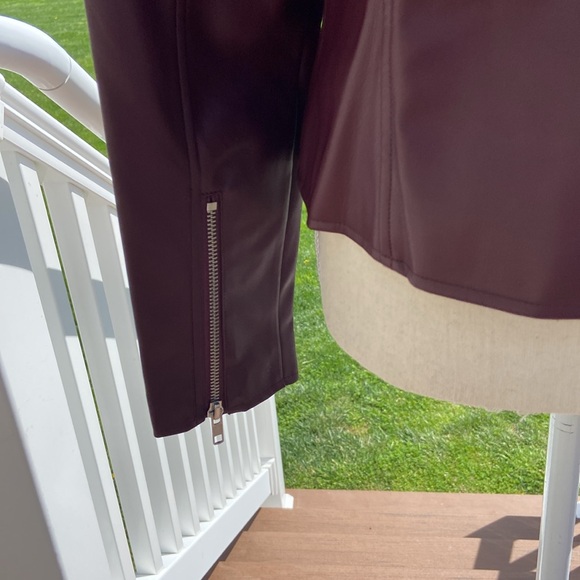 INC Women's Faux-Leather Jacket SZ Medium - Picture 8 of 12